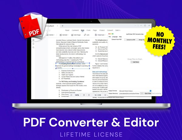 PDF Converter Pro: Lifetime License