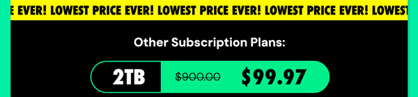 Internxt Cloud Storage Lifetime Subscription: 2TB Plan