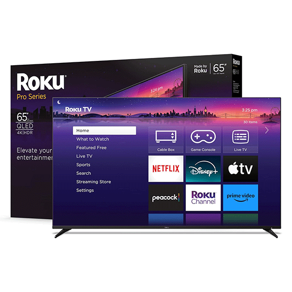 Roku 65" Pro Series 4K QLED TV