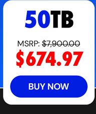 Internxt Cloud Storage Lifetime Subscription: 50TB Plan