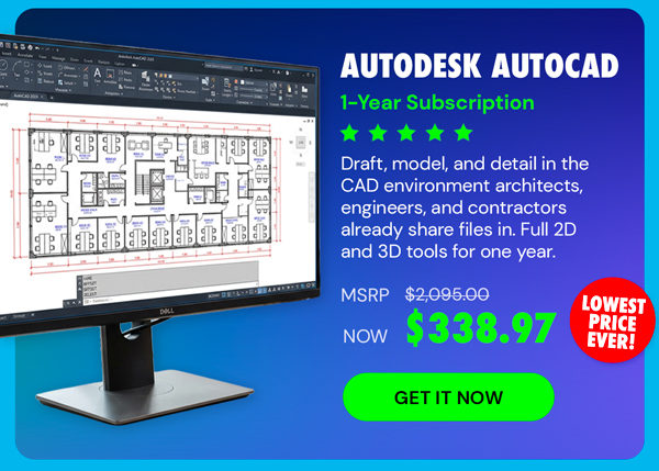 Autodesk AutoCAD: 1-Year Subscription