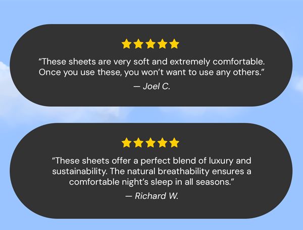 6-Piece Bamboo-Blend Comfort Luxury Sheet Set in a Variety of Sizes and Colors