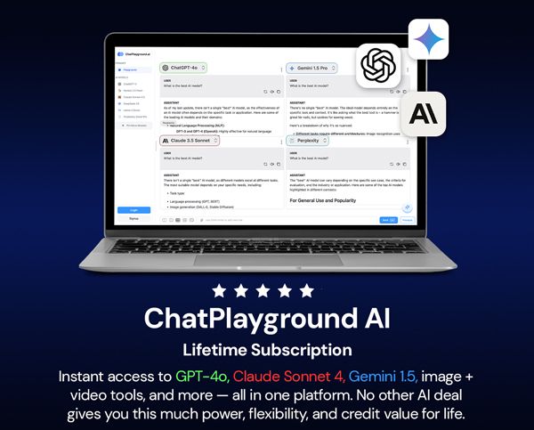 ChatPlayground AI: Lifetime Subscription