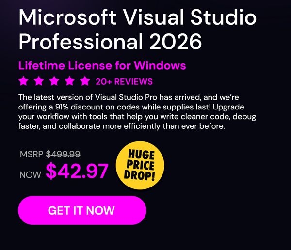 Microsoft Visual Studio Professional 2026