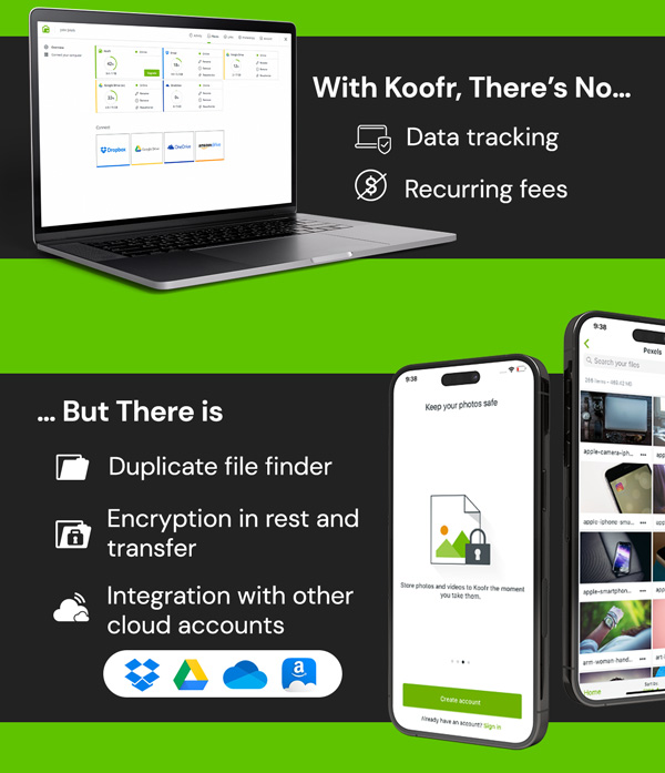 Koofr Cloud Storage: Lifetime Subscription (1TB)