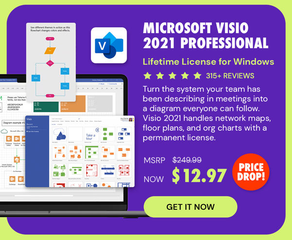 Microsoft Visio 2021 Professional: Lifetime License for Windows