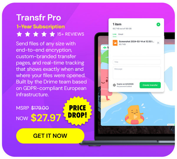 Transfr Pro Subscription