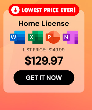 Microsoft Office 2024 Home for Mac or PC: One-Time Purchase