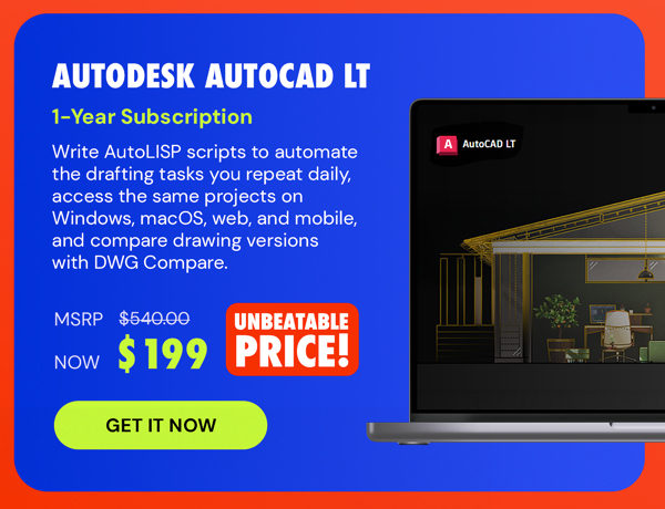 Autodesk AutoCAD LT: 1-Year Subscription