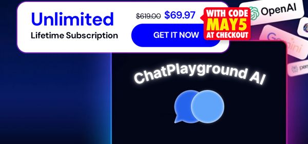 ChatPlayground AI: Lifetime Subscription