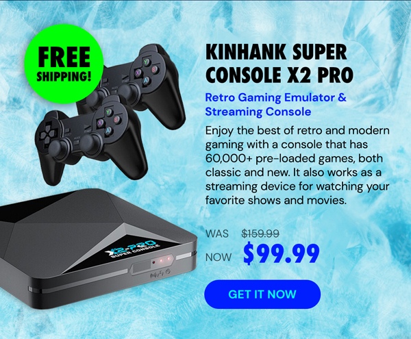 Kinhank Super Console X2 Pro Retro Gaming Emulator & Streaming Console