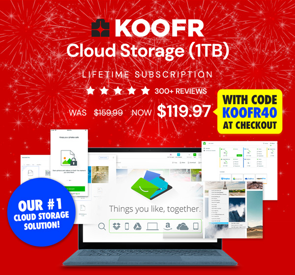 Koofr Cloud Storage: Lifetime Subscription (1TB)