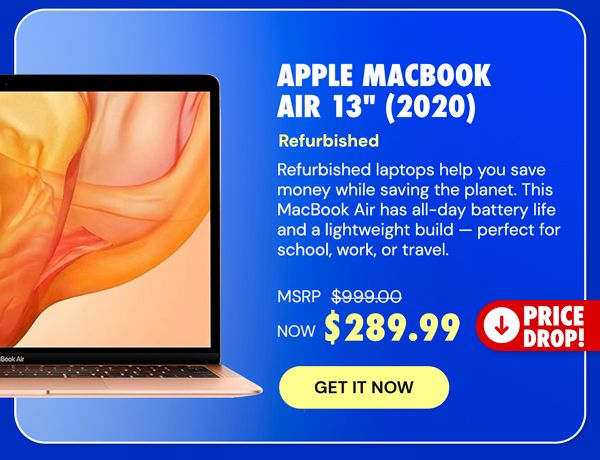 Apple MacBook Air (2020) 13