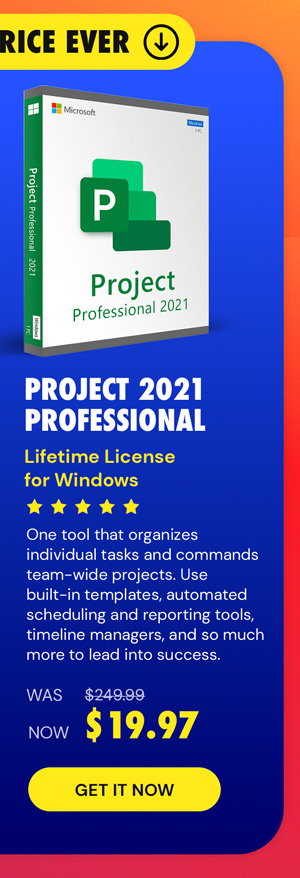 Microsoft Project Professional 2021 for Windows