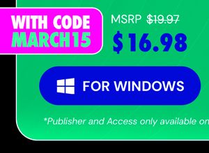 Microsoft Office Professional Plus 2019 for Windows: Lifetime License