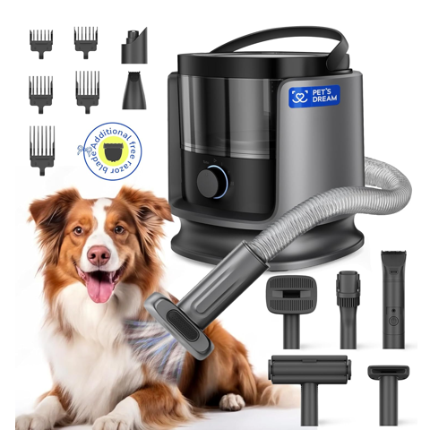 Dog Grooming Vacuum Kit