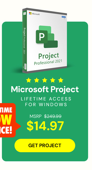 Microsoft Project 2021 Professional: Lifetime License for Windows