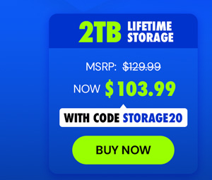 Internxt Cloud Storage Lifetime Subscription: 2TB Plan