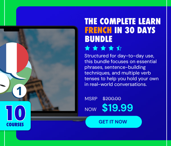 The Complete Learn French in 30 Days Bundle