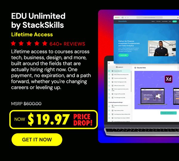 EDU Unlimited by StackSkills: Lifetime Access