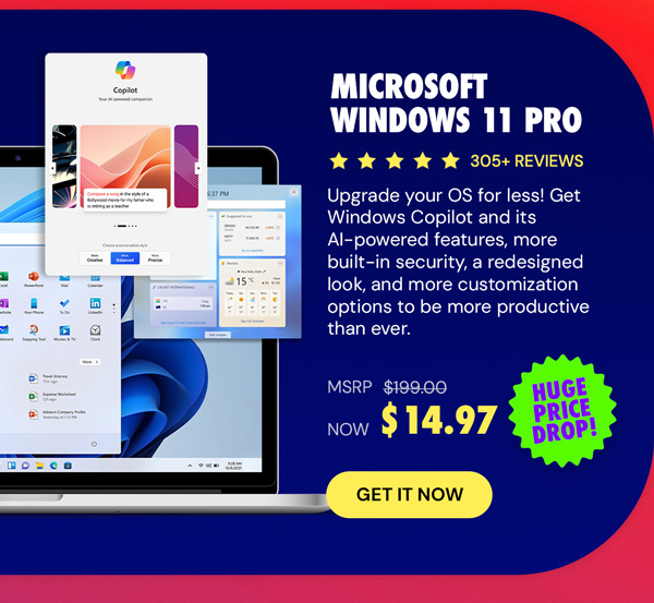 Microsoft Windows 11 Pro | Lifetime License
