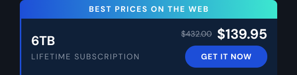 Scramble Cloud Storage Lifetime Subscription (6TB)