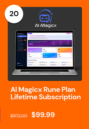 AI Magicx Rune Plan Lifetime Subscription