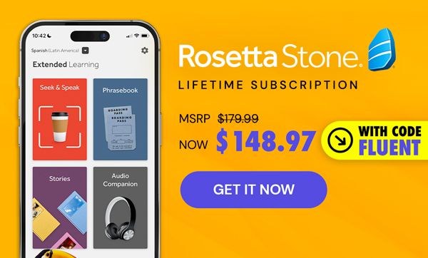 Rosetta Stone: Lifetime Subscription (All Languages)
