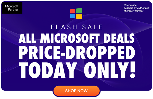 FLASH SALE | All Microsoft Deals Price-Dropped Today Only!