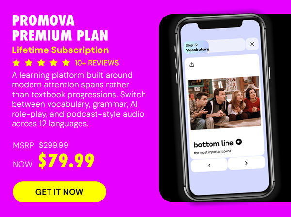 Promova Premium Plan: Lifetime Subscription