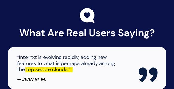 Internxt Cloud Storage: Lifetime Subscription in a Variety of Capacities