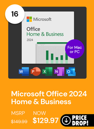 Microsoft Office 2024 Home & Business for Mac or PC