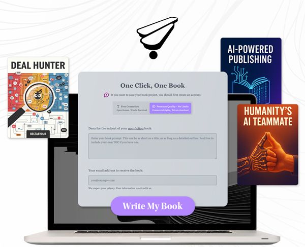 Youbooks - AI Non-Fiction Book Generator: Lifetime Subscription
