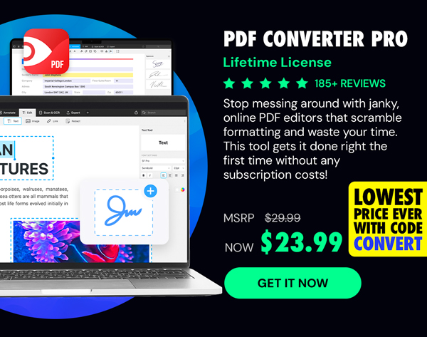 PDF Converter Pro: Lifetime License
