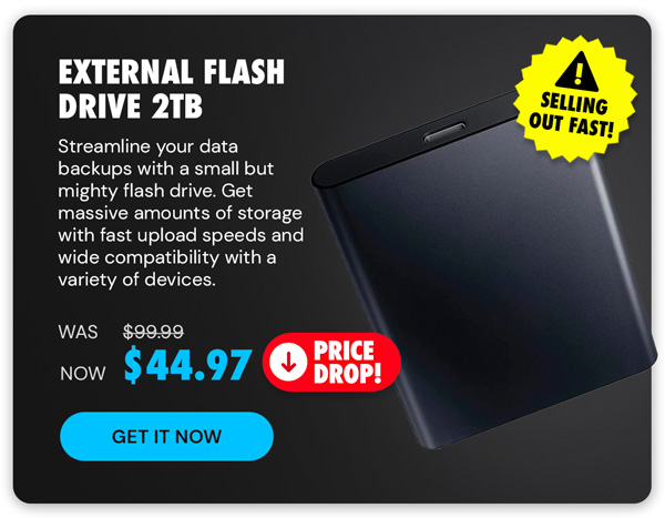 External Flash Drive 2TB