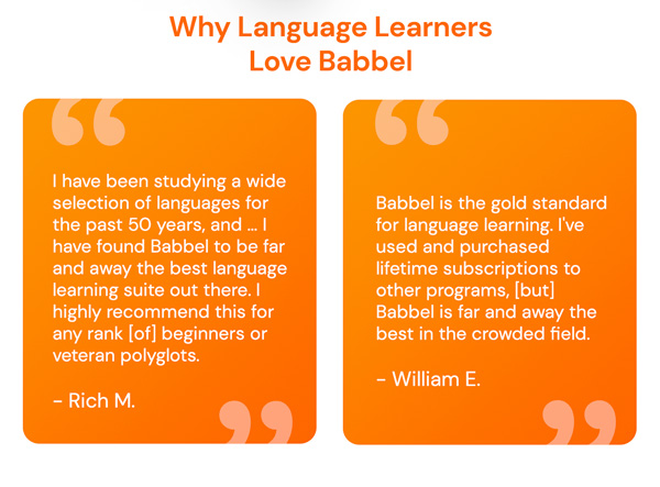 Babbel Language Learning: Lifetime Subscription (All Languages)