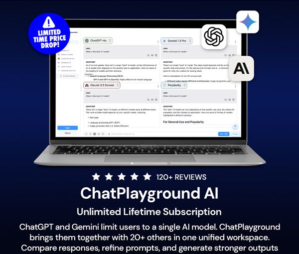 ChatPlayground AI: Lifetime Subscription