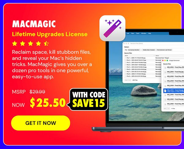 MacMagic: Lifetime Upgrades License