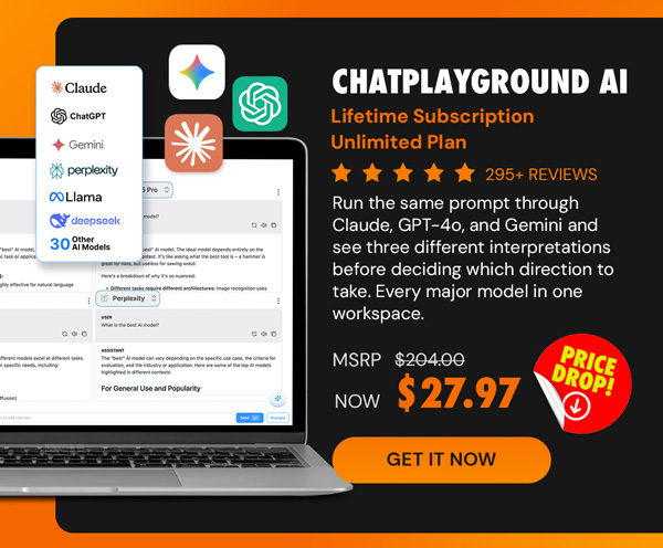 ChatPlayground AI: Lifetime Subscription