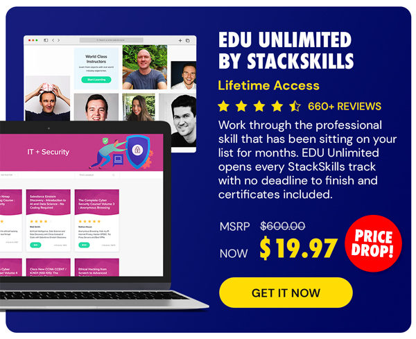 EDU Unlimited by StackSkills: Lifetime Access
