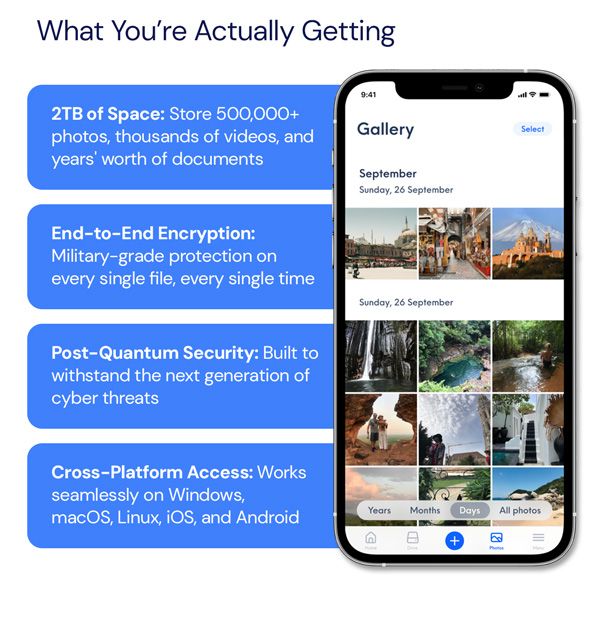 Internxt Cloud Storage Lifetime Subscription: 10TB Plan