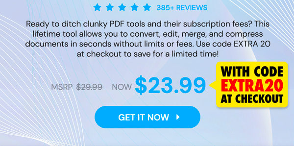 AcePDF Converter & Editor: Lifetime License