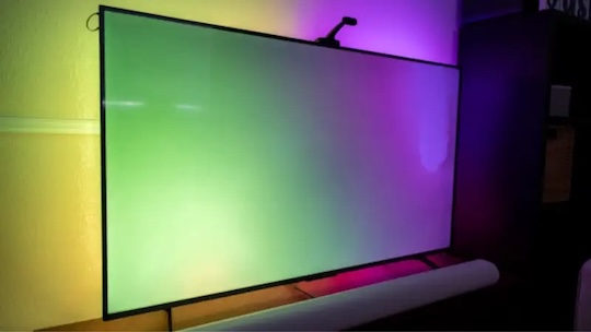 Your TV + a cinematic glow