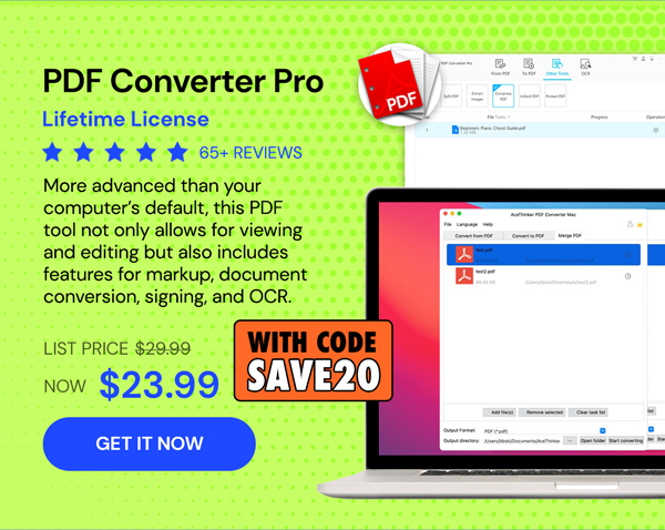 PDF Converter Pro: Lifetime License