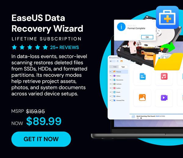 EaseUS Data Recovery Wizard: Lifetime Subscription
