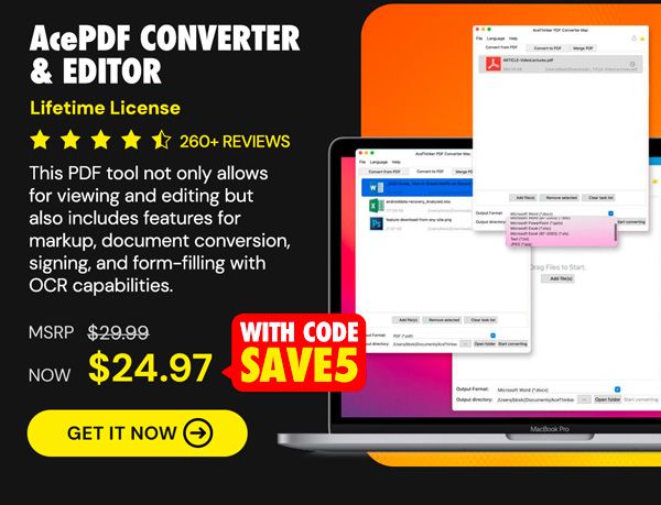 AcePDF Converter Pro: Lifetime License