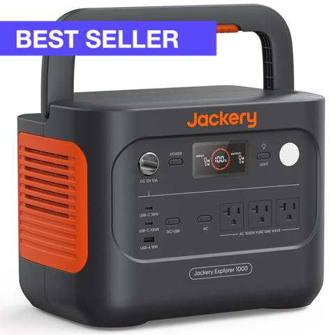 Jackery Explorer 1000 v2 Portable Power Station