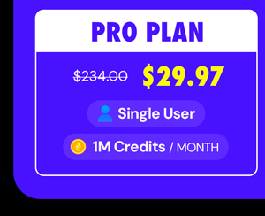 1minAI: Lifetime Subscription