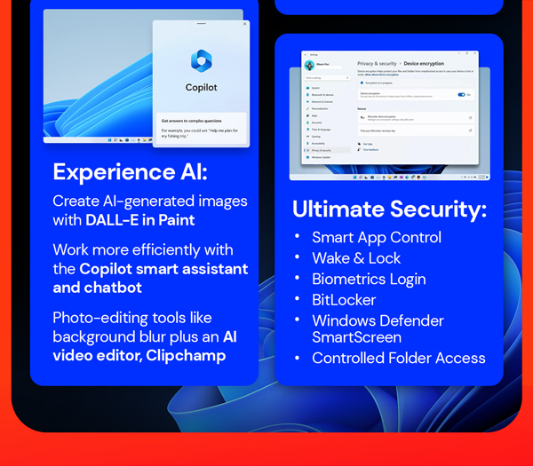 Microsoft Windows 11 Pro or Home