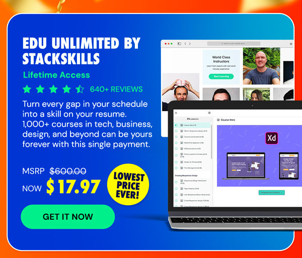 EDU Unlimited by StackSkills: Lifetime Access